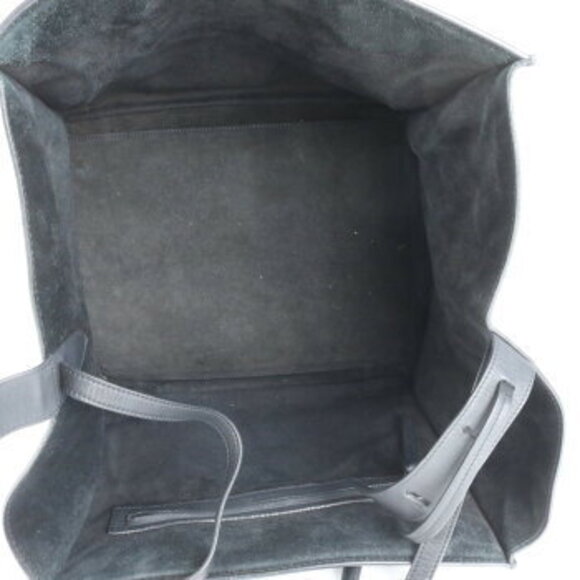 Celine Luggage Phantom leather Shoulder Bag Tote black - Picture 10 of 11